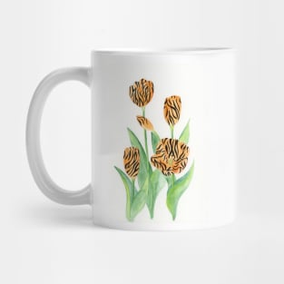 Tiger Tulips - Wild Flowers Mug